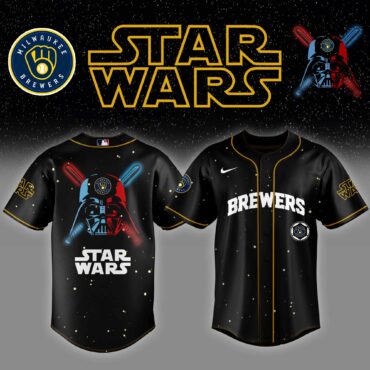 Milwaukee Brewers MLB x StarWars Baseball Jersey
