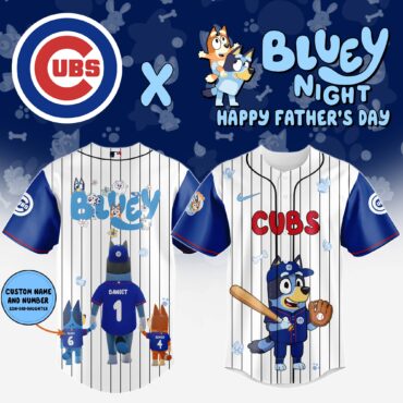 Chicago Cubs Happy Father’s Day Limited Edition Jersey 2025