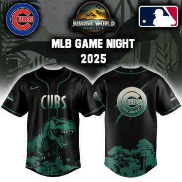 Chicago Cubs x MLB Jurassic World Baseball Jersey
