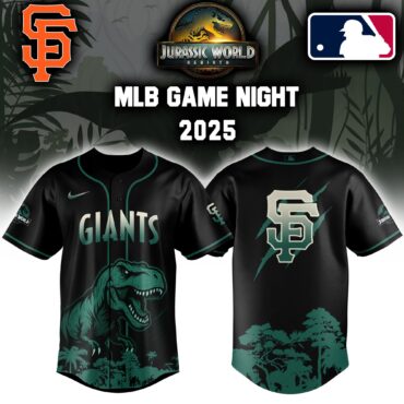 San Francisco Giants x MLB Jurassic World Baseball Jersey