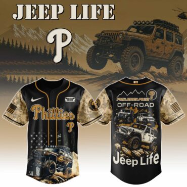 Philadelphia Phillies MLB x Jeep Life Baseball Jersey