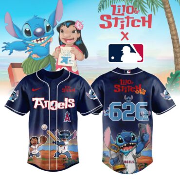 Los Angeles Angels x Lilo & Stitch Limited Edition Jersey