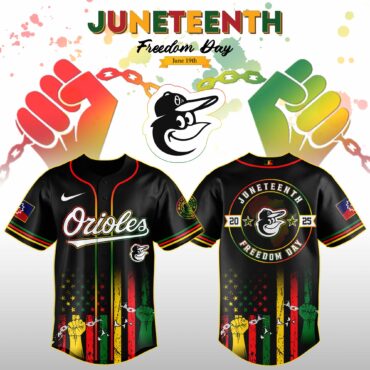 Baltimore Orioles MLB X Juneteenth Day Jersey Edition Jersey 2025