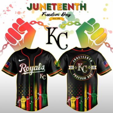 Kansas City Royals MLB X Juneteenth Day Jersey Edition Jersey 2025