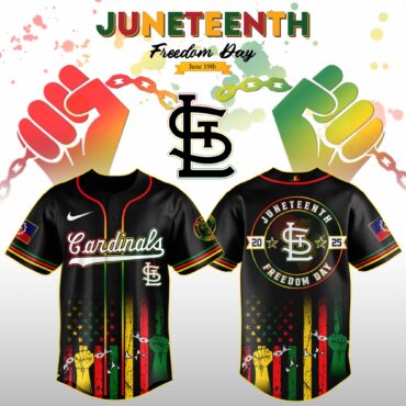 St.Louis Cardinals MLB X Juneteenth Day Jersey Edition Jersey 2025