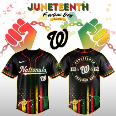 Washington Nationals MLB X Juneteenth Day Jersey Edition Jersey 2025