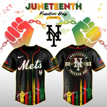 New York Mets MLB X Juneteenth Day Jersey Edition Jersey 2025