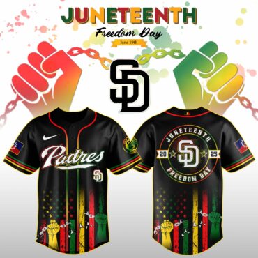 San Diego Padres MLB X Juneteenth Day Jersey Edition Jersey 2025