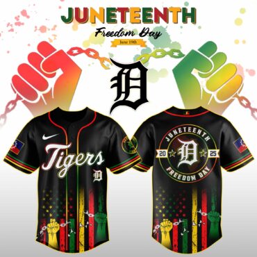Detroit Tigers MLB X Juneteenth Day Jersey Edition Jersey 2025