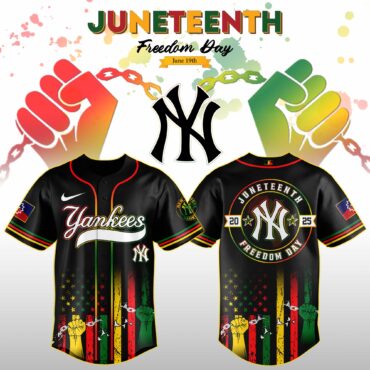 New York Yankees MLB X Juneteenth Day Jersey Edition Jersey 2025
