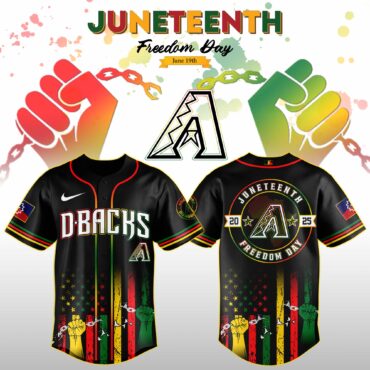 Arizona Diamondbacks MLB X Juneteenth Day Jersey Edition Jersey 2025
