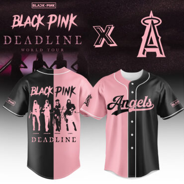 Los Angeles Angels MLB x BLACKPINK Baseball Jersey