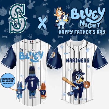 Seattle Mariners Happy Father’s Day Limited Edition Jersey 2025