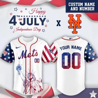 New York Mets MLB x Bluey And Bingo Special Edition Jersey 2025