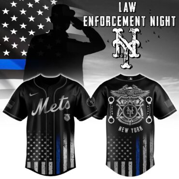 New York Mets MLB x Law Enforcement Night Edition Jersey 2025