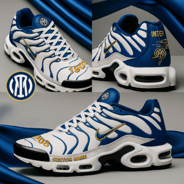 Inter Milan Air Max Plus Sneaker Custom Name