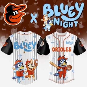 Baltimore Orioles MLB x Bluey And Bingo Special Edition Jersey 2025
