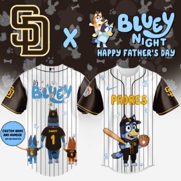 San Diego Padres Happy Father’s Day Limited Edition Jersey 2025