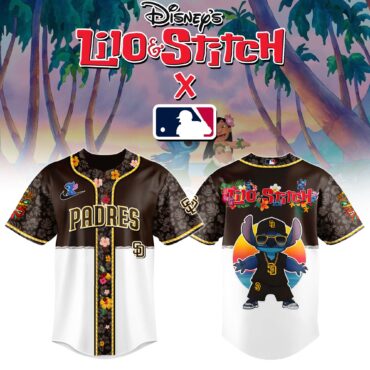 San Diego Padres MLB x Lilo & Stitch Jersey