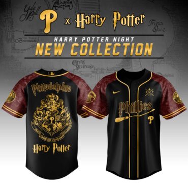 Philadelphia Phillies MLB x Harry Potter Hogwarts Houses Baseball Jersey