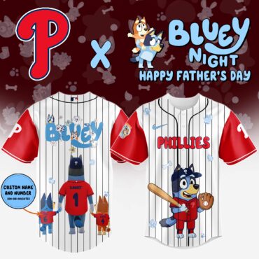 Philadelphia Phillies Happy Father’s Day Limited Edition Jersey 2025