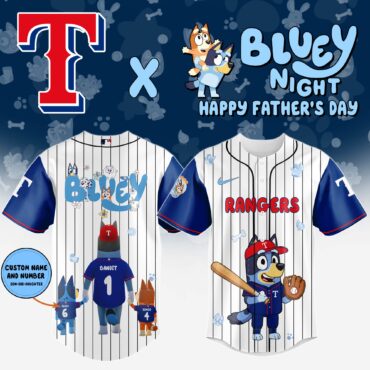 Texas Rangers Happy Father’s Day Limited Edition Jersey 2025
