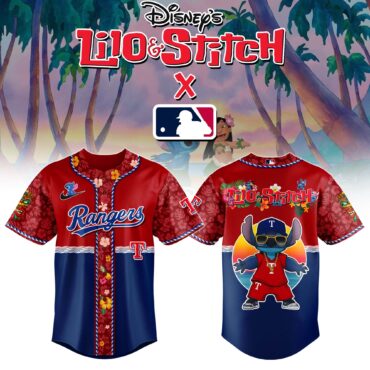 Texas Rangers MLB x Bluey And Bingo Special Edition Jersey 2025