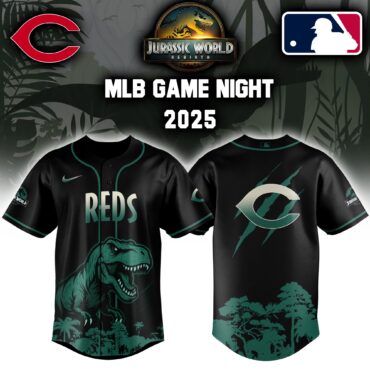 Cincinnati Reds x MLB Jurassic World Baseball Jersey