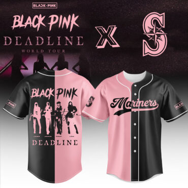 Seattle Mariners MLB x BLACKPINK Baseball Jersey