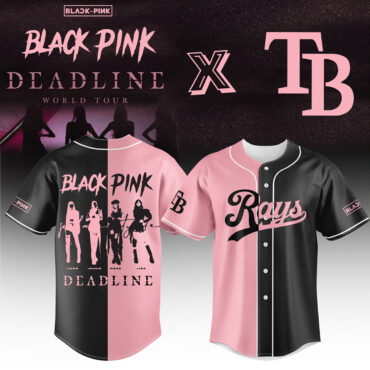 Tampa Bay Rays MLB x BLACKPINK Baseball Jersey