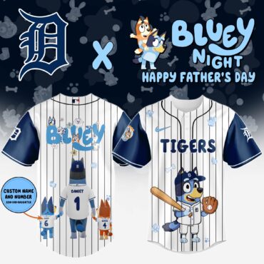 Detroit Tigers Happy Father’s Day Limited Edition Jersey 2025