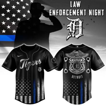 Detroit Tigers MLB x Law Enforcement Night Edition Jersey 2025