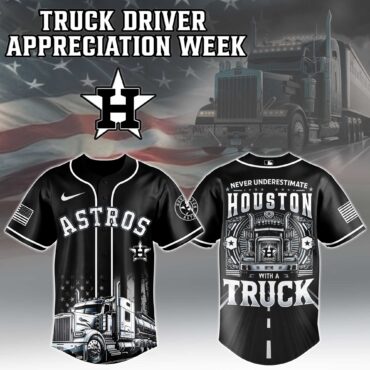 Houston Astros MLB X Nation Truck Driver Appreciation Week Limited Edition Jersey 2025