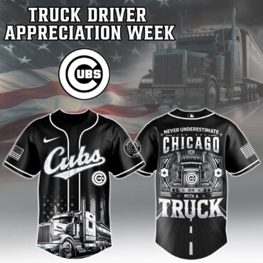 Chicago Cubs MLB X Nation Truck Driver Appreciation Week Limited Edition Jersey 2025