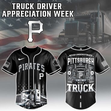 Pittsburgh Pirates MLB X Nation Truck Driver Appreciation Week Limited Edition Jersey 2025