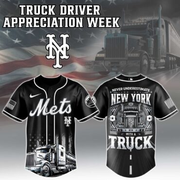 New York Mets MLB X Nation Truck Driver Appreciation Week Limited Edition Jersey 2025