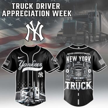New York Yankees MLB X Nation Truck Driver Appreciation Week Limited Edition Jersey 2025