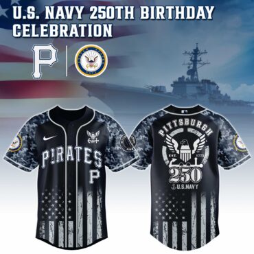 Pittsburgh Pirates MLB x 250 U.S. NAVY Baseball Jersey