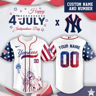 MLB New York Yankees Special Independence Day Limited Edition Jersey