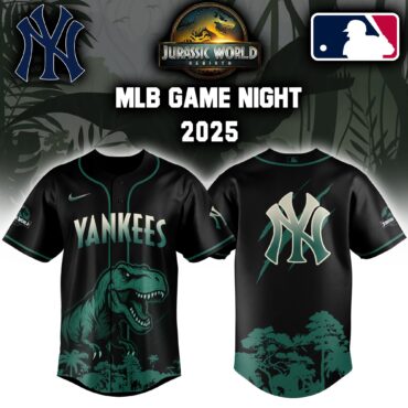 New York Yankees x MLB Jurassic World Baseball Jersey