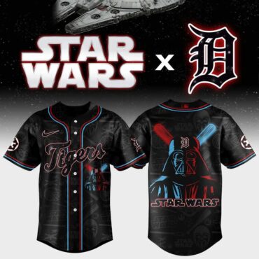 Detroit Tigers X Star Wars Baseball Jersey MLB
