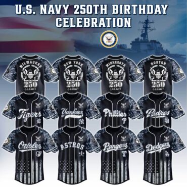 All Team MLB x U.S. Navy Collection Baseball Jersey