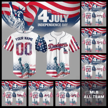 All Team MLB x USA  Independence Day Baseball Jersey 2025