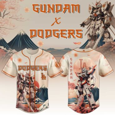 All Team MLB x Gundam Limited Edition Baseball Jersey