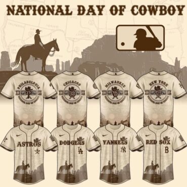 All Team MLB x National Day Of Cowboy Baseball Jersey