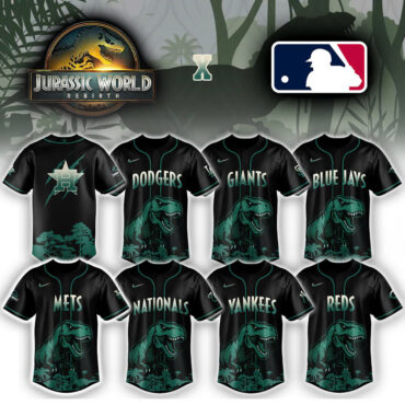 All Team MLB x Jurassic World Exclusive Design Jersey