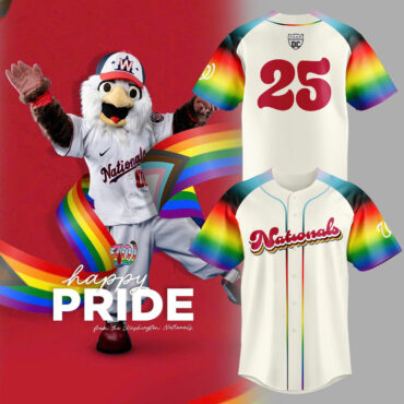 Washington Nationals MLB x Pride Night Baseball Jersey