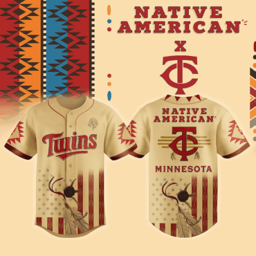 All Team MLB x Native American Swing with Spirit – Native American Tribute Jerseys