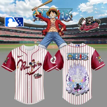Sacramento River Cats MLB x One Piece Luffy Gear 5 Baseball Jersey