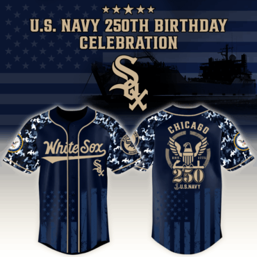 Chicago White Sox x MLB Honoring 250 Years of the U.S. Navy – MLB Baseball Jersey